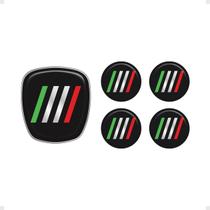 Adesivos Fiat Argo 2021/ Emblema Grade Rodas Itália Genérico Adesivos Fiat Argo 2021/ Emblema Grade Rodas Itália Genérico