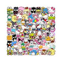 Adesivos Fofos De Gato Hello 50100Pcs Para Caderno, Telefone, Laptop, Bagagem, Material De