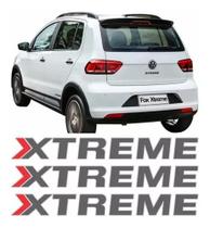 Adesivos Fox Xtreme Kit Emblema Lateral E Traseiro 2018/2020 Adesivos Fox Xtreme Kit Emblema Lateral E Traseiro 2018/2020