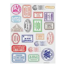 Adesivos Fun Express Passport Stamp VBS - 480 Unidades