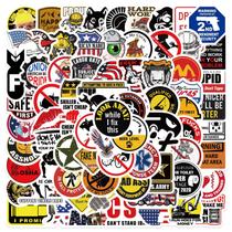 Adesivos Funny Hard Hard Hard Hat em vinil impermeável 98 unidades/lote