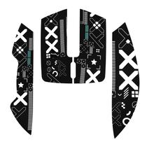 Adesivos Grip Tape Antiderrapantes p/ Mouse Attack Shark X11 Preto