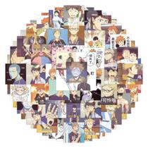 Adesivos Haikyuus Anime 65 peças de decalques de desenho animado para impermeabilização Adesivos Haikyuus Anime 65 peças de decalques de desenho animado para impermeabilização