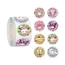 Adesivos Hello Kitty 500 Peças Sanrio Cartoon Melody Decalques Fofos Para Laptop, Telefone,