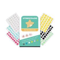 Adesivos Hidrocolóides Coloridos Em Formato De Estrela E Coração Para Acne, Espinhas, Espinhas