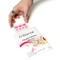 Adesivos hidrocolóides para acne Frilliance Pink Heart 18 quilates