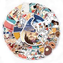 Adesivos Hildas Waterproof Vinyl Anime 50 unidades/lote 5-7 cm