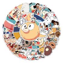 Adesivos Hildas Waterproof Vinyl Anime 50 unidades/lote 5-7 cm