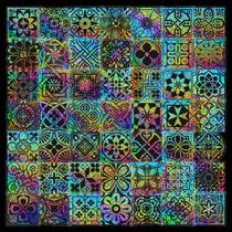 Adesivos holográficos Inspirational Quote 50 unidades à prova d'água