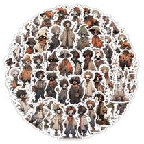 Adesivos Horror Scarecrows, vinil impermeável, anime, 60 unidades