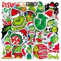 Adesivos Hows Grinchs Stoles Christmas Waterproof 50 unidades