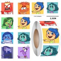 Adesivos Impermeáveis Kawaii Cartoon inside out Disney Anime 500pcs/Rolo Para Laptop, Caneca, Adesivos Impermeáveis Kawaii Cartoon inside out Disney Anime 500pcs/Rolo Para Laptop, Caneca,