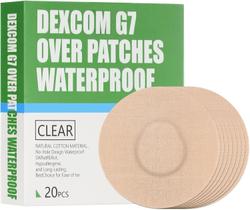 Adesivos impermeáveis para o sensor CGM Dexcom G7 (pacote com 20)