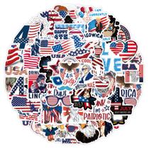 Adesivos Independences Days em vinil impermeável Anime x50
