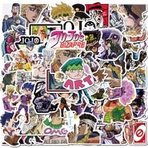 Adesivos JoJos Bizarres Adventures Adventures em vinil impermeável 50 unidades