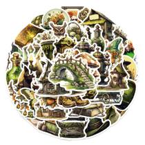 Adesivos Jungles Magics Markets em vinil impermeável (50 unidades) Adesivos Jungles Magics Markets em vinil impermeável (50 unidades)