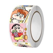 Adesivos Kawaii Anime Crayon Shin-chan 500pcs Decalques Engraçados De Desenhos Animados DIY Para