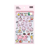 Adesivos Kawaii BT21 Tata Cooky - Mini Conjunto para Celular, Notebook e Mala