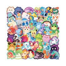 Adesivos Kawaii Coloridos De Pokémon 10 30 50PCS Decalques Impermeáveis Para Skateboard Capa De Adesivos Kawaii Coloridos De Pokémon 10 30 50PCS Decalques Impermeáveis Para Skateboard Capa De