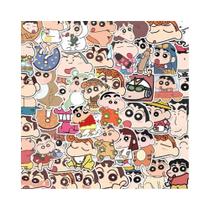 Adesivos Kawaii De Anime Crayon Shin Chan 100PCS, Decalques Impermeáveis Para Crianças, Decoração De Adesivos Kawaii De Anime Crayon Shin Chan 100PCS, Decalques Impermeáveis Para Crianças, Decoração De