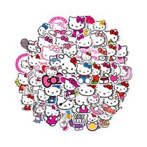 Adesivos Kawaii Hello Kitty À Prova d'Água Para Scrapbook, Capa De Telefone, Laptop, Guitarra, 10,