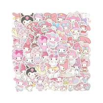 Adesivos Kawaii My Melody Para Laptop, Guitarra, Telefone, Bagagem, 10, 20, 40PCS, Decalques De