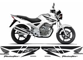 Adesivos Kit Moto Honda Twister Cbx 250 2008 Preto P/ Verniz Adesivos Kit Moto Honda Twister Cbx 250 2008 Preto P/ Verniz