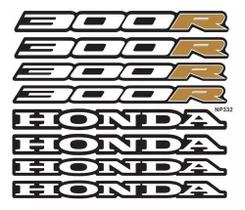 Adesivos Kit Ploter De Roda Moto Honda Cb300r Dourado
