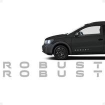 Adesivos Laterais Compativel Saveiro Robust 2024 Cinza Adesivos Laterais Compativel Saveiro Robust 2024 Cinza