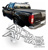 Adesivos Laterais Nissan Frontier Attack 2008 À 2016 O Par