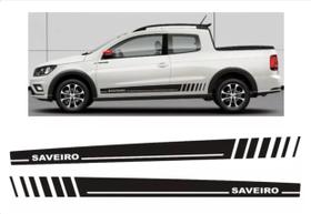 Adesivos Lateral Saveiro Pepper Cabine Dupla Sem Apoia Pé Adesivos Lateral Saveiro Pepper Cabine Dupla Sem Apoia Pé
