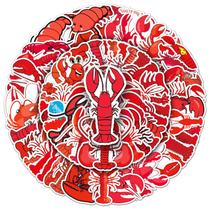 Adesivos Lobster Waterproof Graffiti Decalques 50 unidades/lote