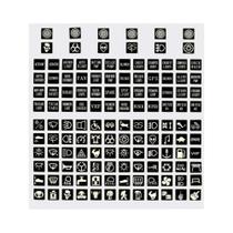 Adesivos Luminosos De PVC Para Painel De Instrumentos De Caminhão, Botões, Etiquetas De Interruptor, Adesivos Luminosos De PVC Para Painel De Instrumentos De Caminhão, Botões, Etiquetas De Interruptor,