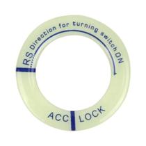 Adesivos Luminosos Fluorescentes Em Círculo 3D Para Chave De Ignição De Carro E Moto, Decoração