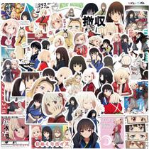 Adesivos Lycoris Recoils Anime Cartoon 50 unidades de PVC impermeável