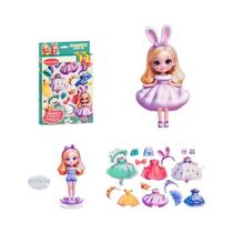 Adesivos Magnéticos De Princesa DIY: Boneca De Vestir Com Roupas Intercambiáveis Presente Ideal