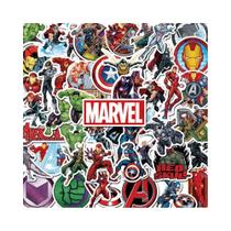 Adesivos Marvel Disney 50PCS Do Homem De Ferro E Steve Rogers Para Guitarra, Laptop, Bagagem E