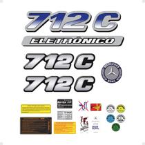 Adesivos MB 712 C Eletrônico Caminhão Mercedes Benz Genérico Adesivos MB 712 C Eletrônico Caminhão Mercedes Benz Genérico
