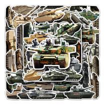 Adesivos Military Fans Tank Waterproof Graffiti 50 unidades Adesivos Military Fans Tank Waterproof Graffiti 50 unidades