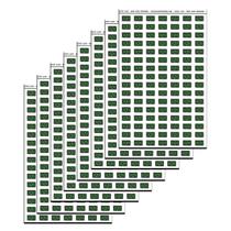 Adesivos Mini para Planner 224 un. Branco Fosco, Kit com 4