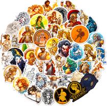 Adesivos, mitologia grega, estética, vinil impermeável, 50 unidades Adesivos, mitologia grega, estética, vinil impermeável, 50 unidades