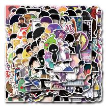 Adesivos Mobs Psychos 100 em vinil impermeável Anime 110 unidades