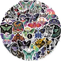 Adesivos Moons And Moths, vinil impermeável, anime, 50 unidades Adesivos Moons And Moths, vinil impermeável, anime, 50 unidades