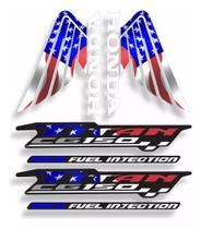 Adesivos Moto Bandeira Estados Unidos Resinado Wb 615 Adesivos Moto Bandeira Estados Unidos Resinado Wb 615