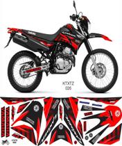 Adesivos Moto Yamaha Lander 250 2009 A 2019 Kit 26