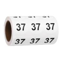 Adesivos numéricos PATIKIL, 1000 unidades, redondos, pretos, de 1,2 polegadas Adesivos numéricos PATIKIL, 1000 unidades, redondos, pretos, de 1,2 polegadas