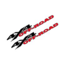 Adesivos off Road 4X4 2 Peças Gráficos De Carro Decalque Para Ford F150 Chevrolet Silverado GMC