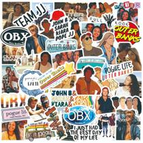 Adesivos Outers Banks, vinil impermeável, anime, 50 unidades/lote