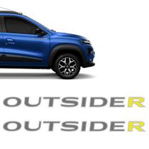 Adesivos Outsider Kwid 2023 Emblema Lateral Modelo Original Adesivos Outsider Kwid 2023 Emblema Lateral Modelo Original