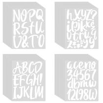 Adesivos Outus Letters em vinil autoadesivo 576 peças Adesivos Outus Letters em vinil autoadesivo 576 peças